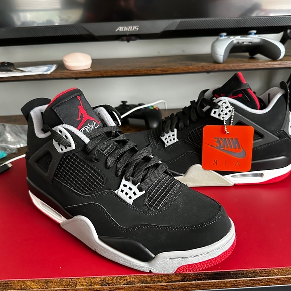 Jordan Bred 4 size 10dS main image 5